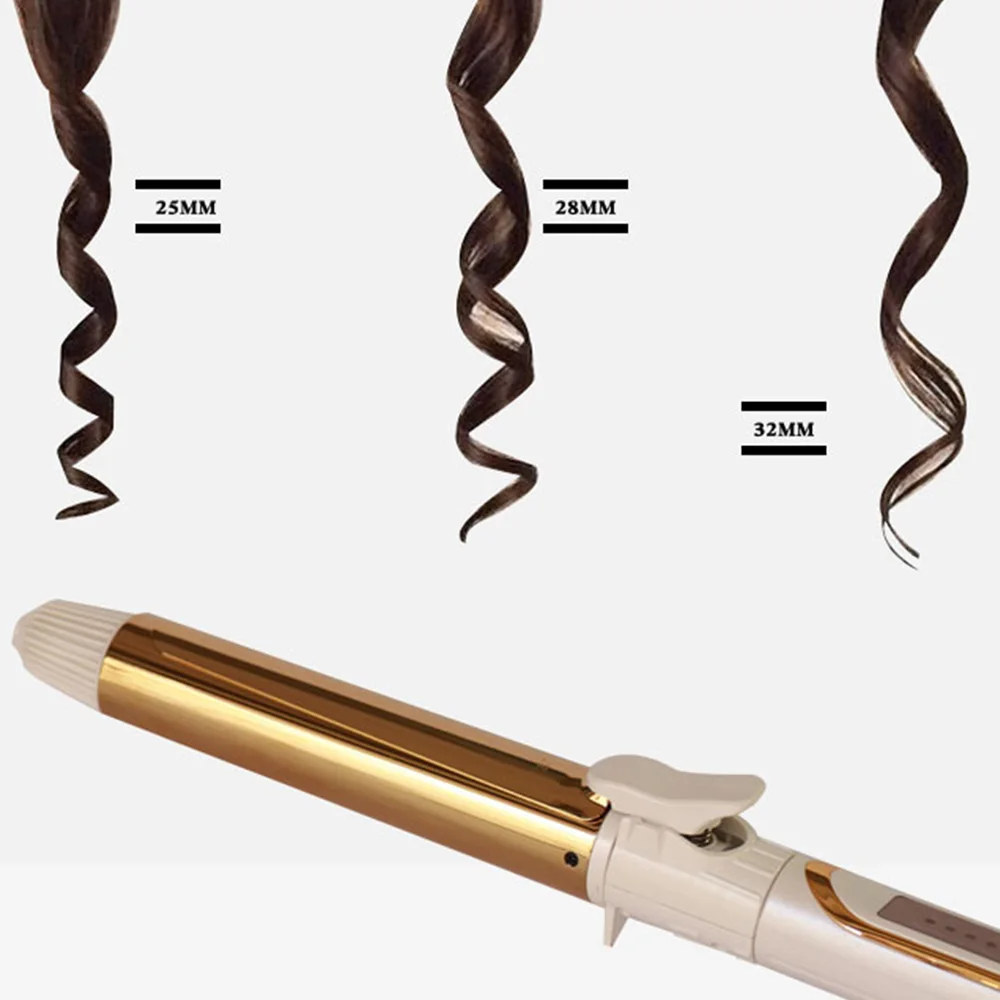 

professional Hair Curling Iron Hair waver Pear Flower Cone Electric Hair Curler Roller Curling Wand Waver Fashion Styling Tools