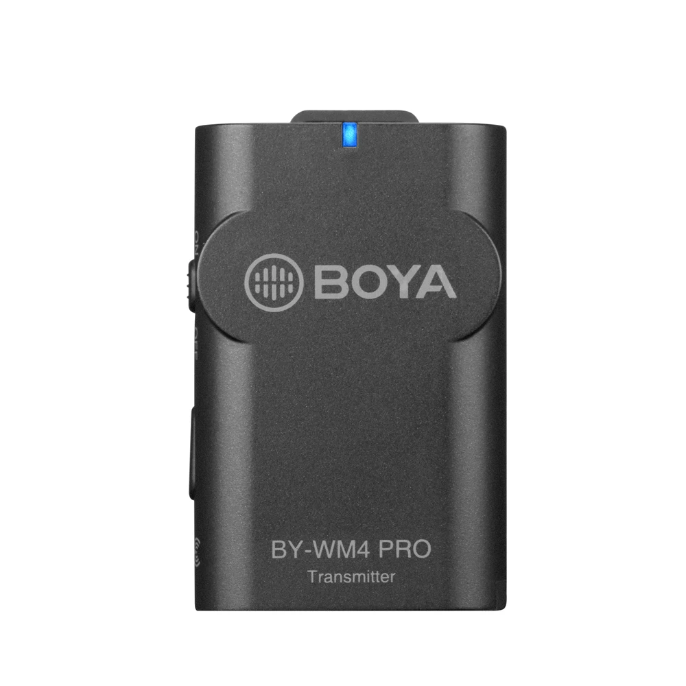 Boya-BY-WM4-pro-Wireless-Microphone-System-Lavalier-Lapel-Mic-for-DSLR-Camcorder-Recorder (1)