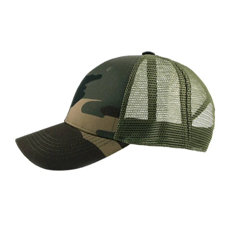 Peaked Cap Women Men Sunshade Breathable Adjustable Mesh Hat Visors Sportswear Head Wear