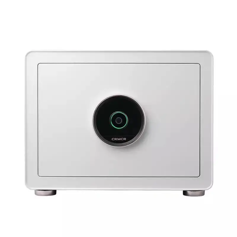Xiaomi CRMCR Сейф для отпечатков пальцев 3D емкостный разблокировка отпечатков пальцев Удаленная сигнализация умный контроль депозита для дома и офиса - Цвет: Белый