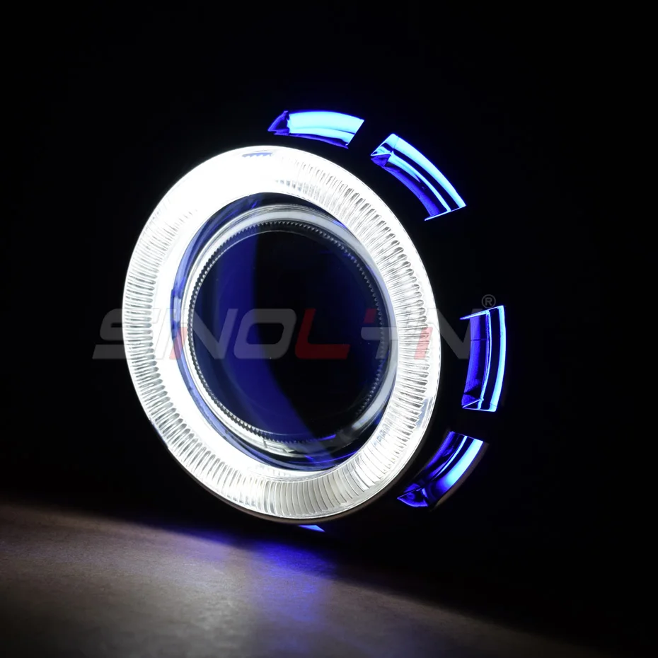 motorcycle headlight hid projector bi xenon lens dual ccfl angel eyes halo light diy kit for suzuki yamaha kawasaki honda tuning bixenon hid bixenon lensbixenon headlights aliexpress