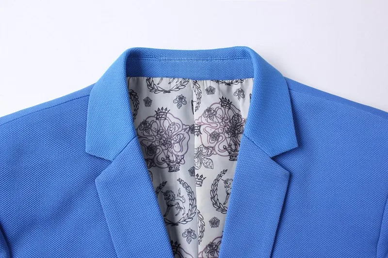 Роскошный мужской блейзер, Осенний модный брендовый пиджак, качественный приталенный пиджак, американский деловой Блейзер, Hombre, однотонные костюмы с карманами