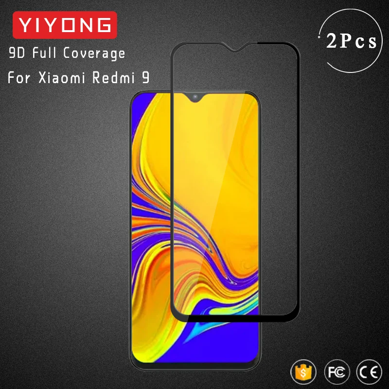 Стекло YIYONG 9D с полным покрытием для Xiaomi Redmi 9 8 7 6 Pro защита экрана из закаленного