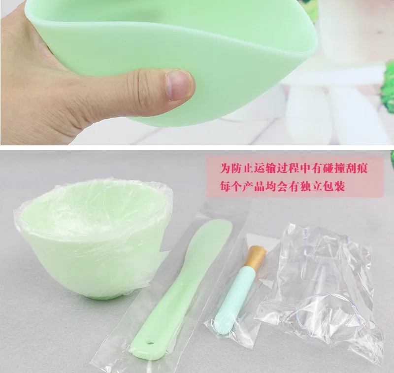 DIY Набор масок для лица, маска для лица, силиконовая чаша, смешивающая трость для питомца, ложка, набор шпателей, косметический набор инструментов для красоты