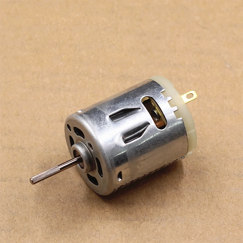 1 шт. DIY электрическая техника DC14.4v 4500 об/мин 43ма микро мотор с накатанным валом генератора 14,4-36 в 4500 об/мин-10500 об/мин