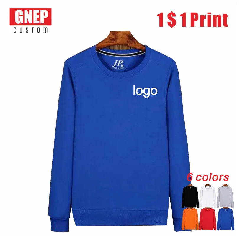 

GNEP2020 new autumn pullover sweatshirt classic solid color simple jacket
