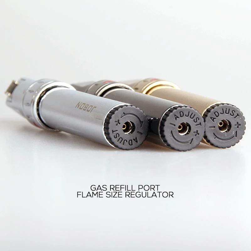 Jobon Creative Butane Lighter Floating Flame Grinding Wheel Adjustable Lighters Gift for Friend butane gas lighter,cigarette lighter