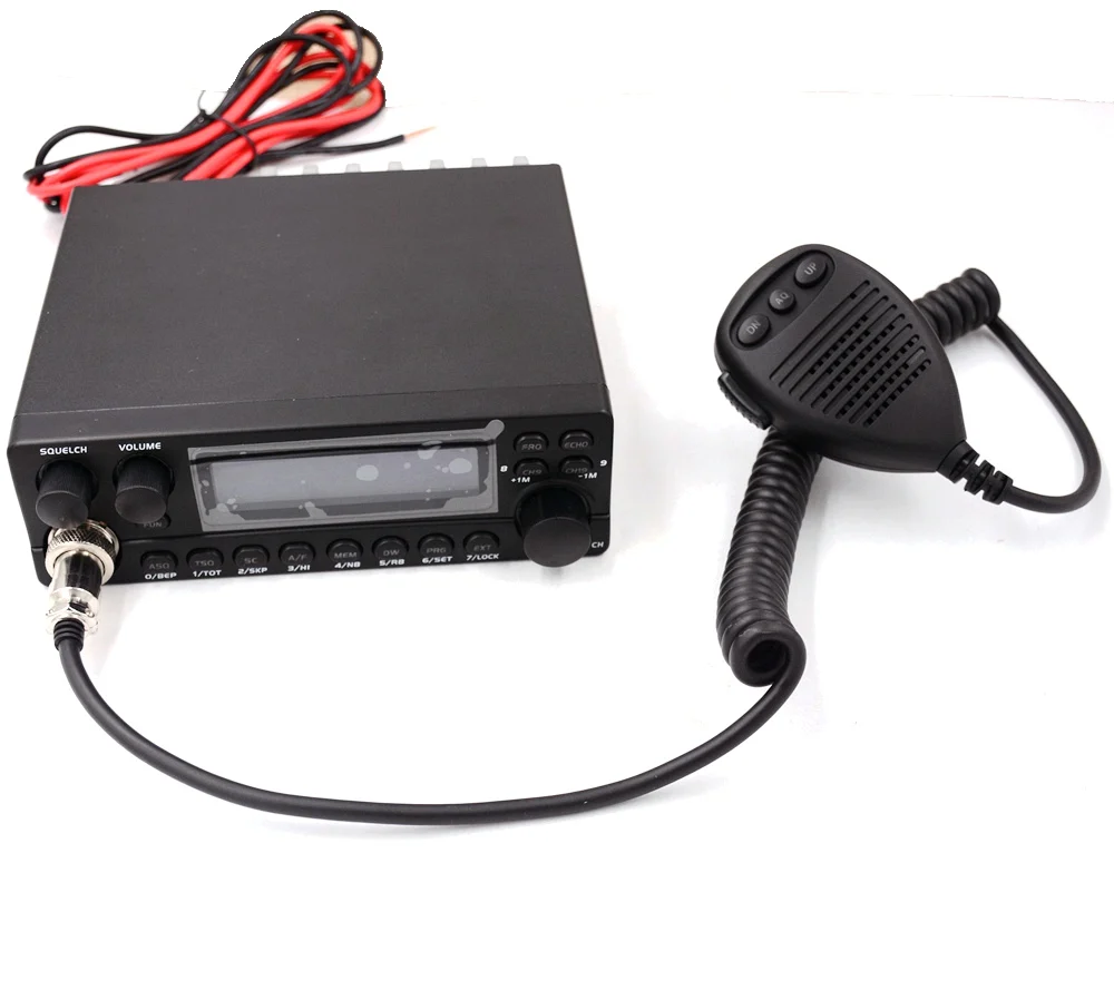 AnyTone AT-5289 CB радио AM 60 Вт FM 50 Вт 30 Гц до 3 кГц 60 дБ Мобильный приемопередатчик