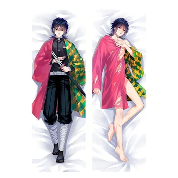 

Newly Design Dakimakura Demon Slayer: Kimetsu no Yaiba anime Kochou Shinobu dakimakura hugging pillow case Kamado Nezuko