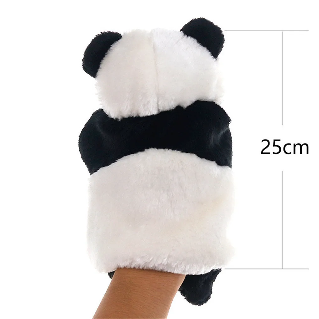 Cute Cartoon Animal Doll Kids Glove Hand Puppet panda Plush Finger Toys children
