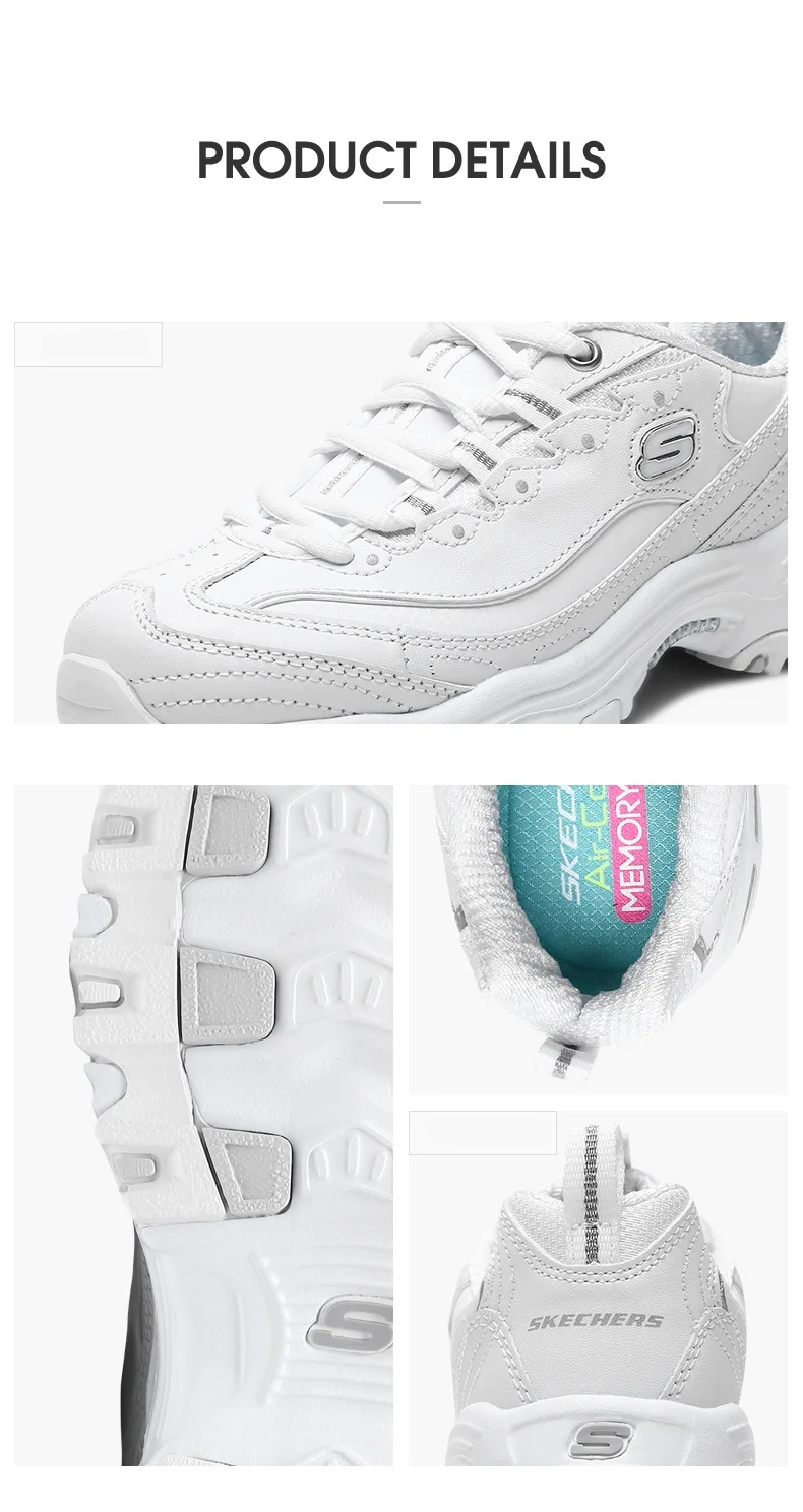 Skechers/Женская обувь D'lites; обувь на массивной платформе; женские кроссовки; брендовая Роскошная спортивная обувь; женская обувь; chaussure femme; 11931-WGD