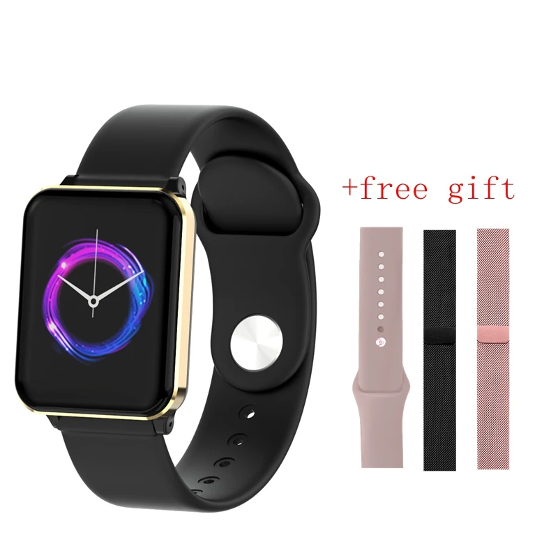 

2019 Hot sale P1 Smart watch women IP67 waterproof Heart Rate multiple sport model Smartwatch men PK p70 P80 IWO 10