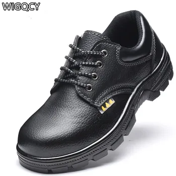 

2020 New Winter Men's Shoes Comfortable Warm Labor Shoes Anti-smashing Stab-resistant Men Protective Zapatos De Hombre D1423
