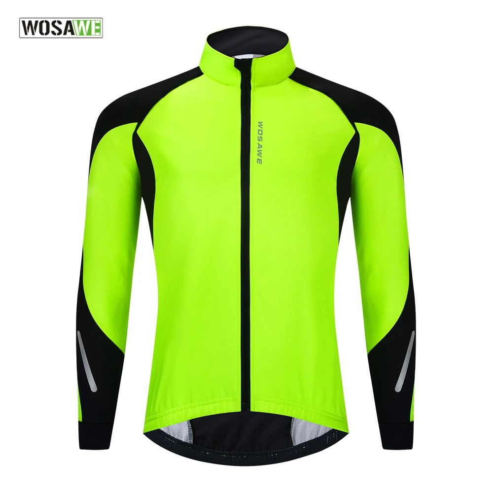 WOSAWE chaquetas térmicas de para hombre, cortavientos y a prueba de viento, para invierno|Chaquetas de ciclismo| - AliExpress