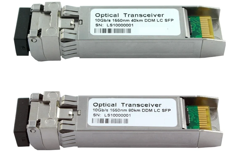 10 шт./лот 10 Гбит/с SFP+ приемопередатчик 1310nm 20 км двойной волоконный разъем LC