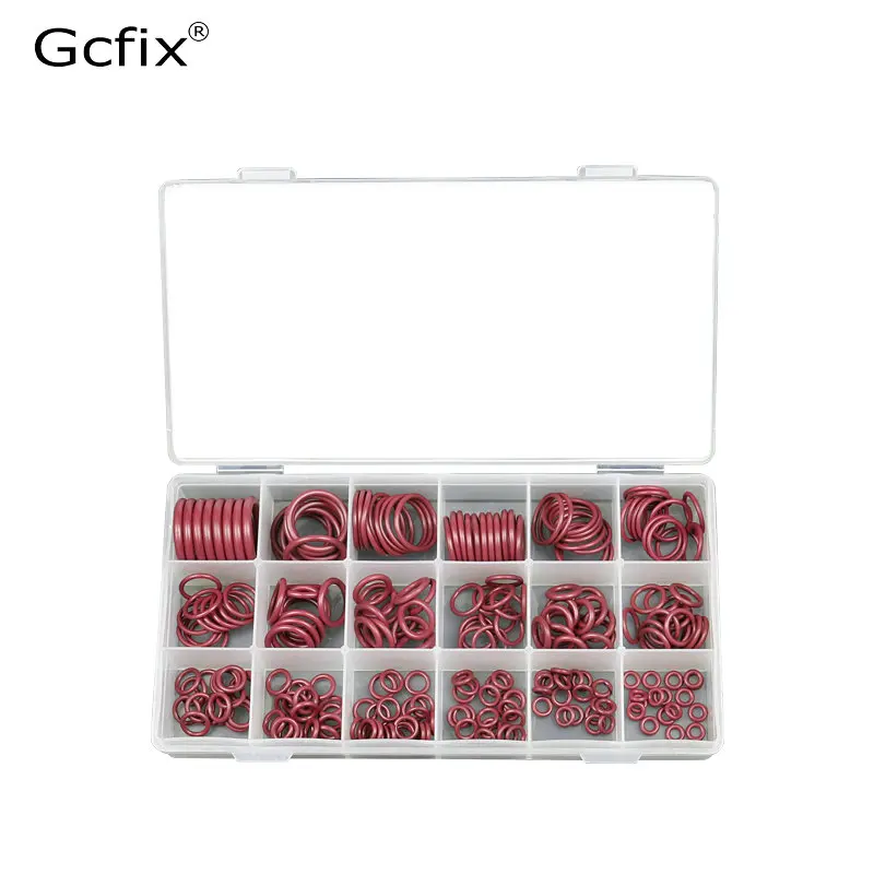 ORing Assortment HNBR Rubber O Ring Set Seal Kit for A/C Automotive