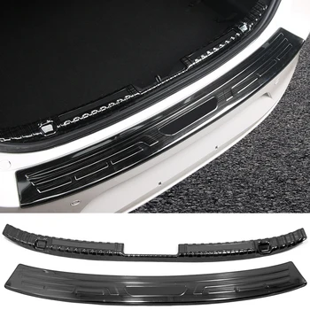 

Car Styling Interior Black Rear Trunk Bumper Sill Plate Guard Frame Cover Trim For Mazda3 BP 2020 Sedan