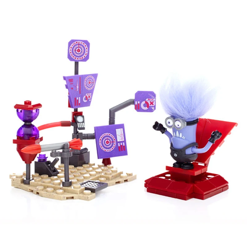 Конструктор Mega Bloks стеснительный я Миньоны CNC77 El Macho's Lab строительные блоки