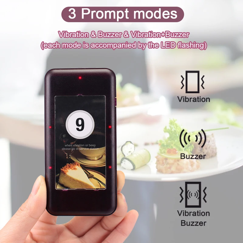 Пейджер для ресторана Retekess T113S беспроводная система вызова оборудование