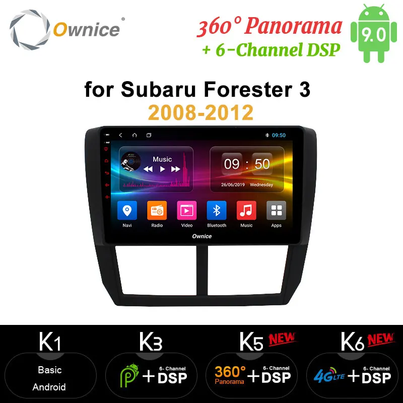 Ownice 360 панорамный Android 10 автомобильный DVD-радио GPS навигатор плеер carplay 4G LTE DSP для