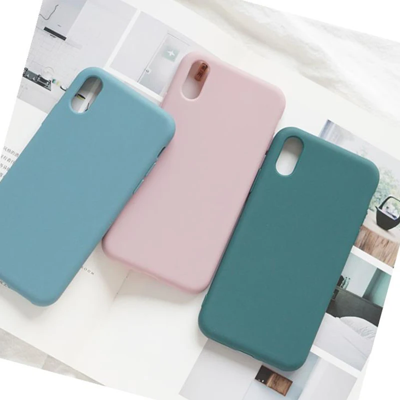 Матовый чехол для телефона huawei P30 P20 Lite Pro P Smart Plus Мягкий ТПУ, конфетный цветной чехол для huawei P8 P9 P10 Lite Fundas