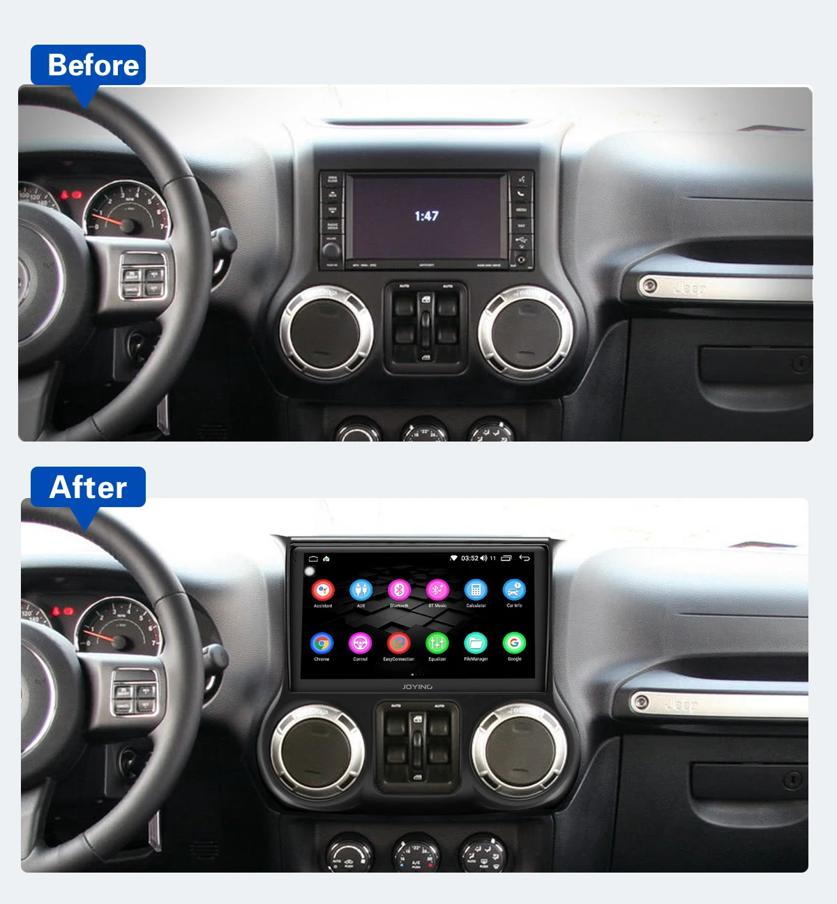 Радуясь 1" ips Android стерео автомобильное радио головное устройство для JEEP WRANGLER 2011- gps навигация автомобильный мультимедийный SWC BT Wifi 4G OBD2