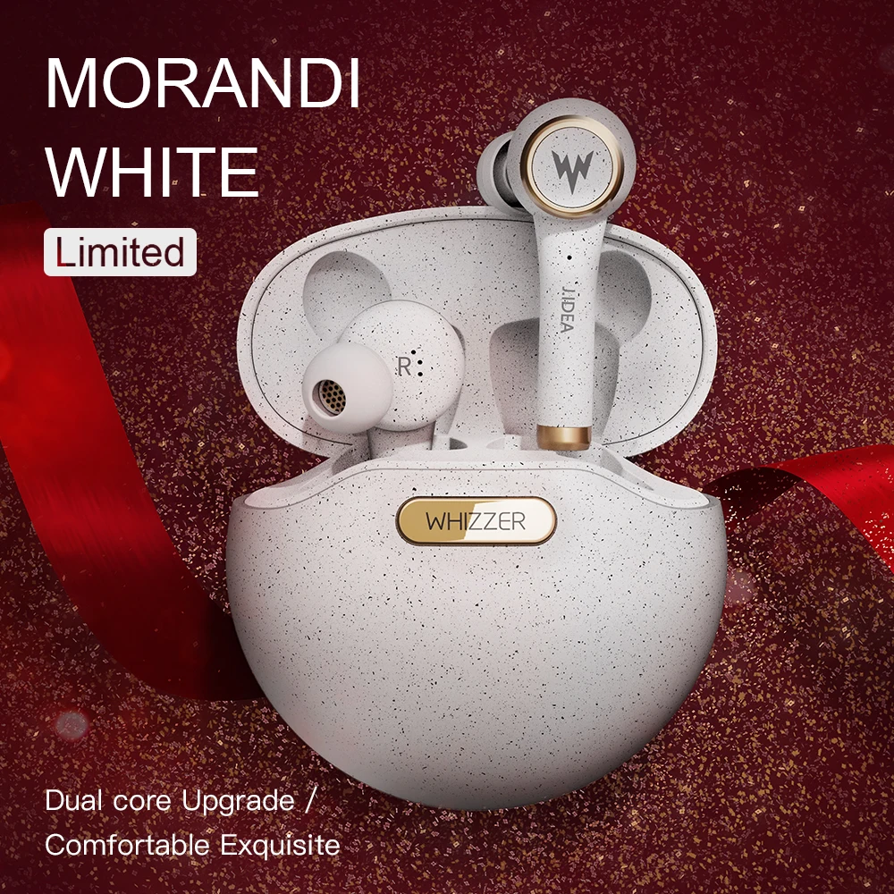 3568.42руб. 60% СКИДКА|Whizzer TP1S беспроводные Bluetooth наушники 3D стерео беспроводные наушники fone de ouvido kulaklыk наушники с двойным микрофоном Рождество on AliExpress 