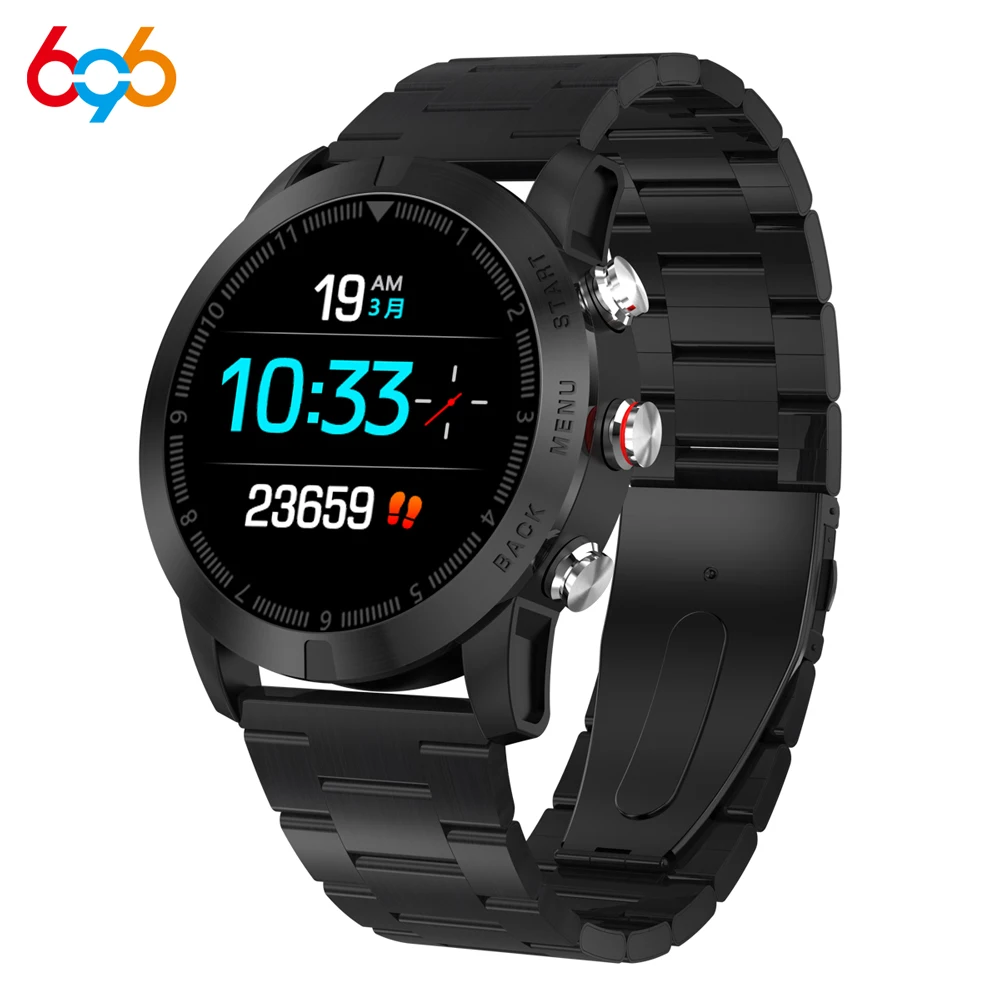 696 S10 Смарт-часы для мужчин IP68 Водонепроницаемый Bluetooth Smartwatch фитнес-трекер для измерения сердечного ритма спортивный мужской браслет умный браслет