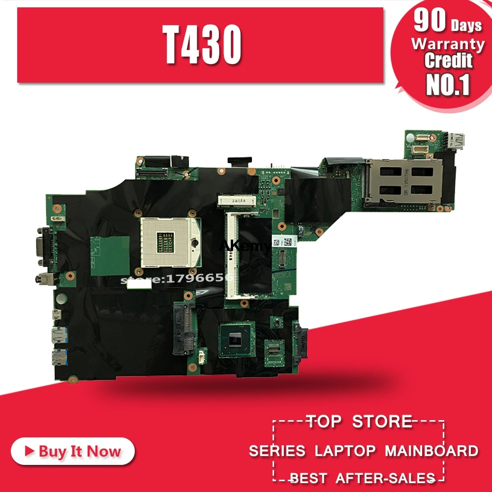FRU: 04X3641 04Y1406 04W6625 04X3639 для lenovo Thinkpad T430 материнская плата для ноутбука