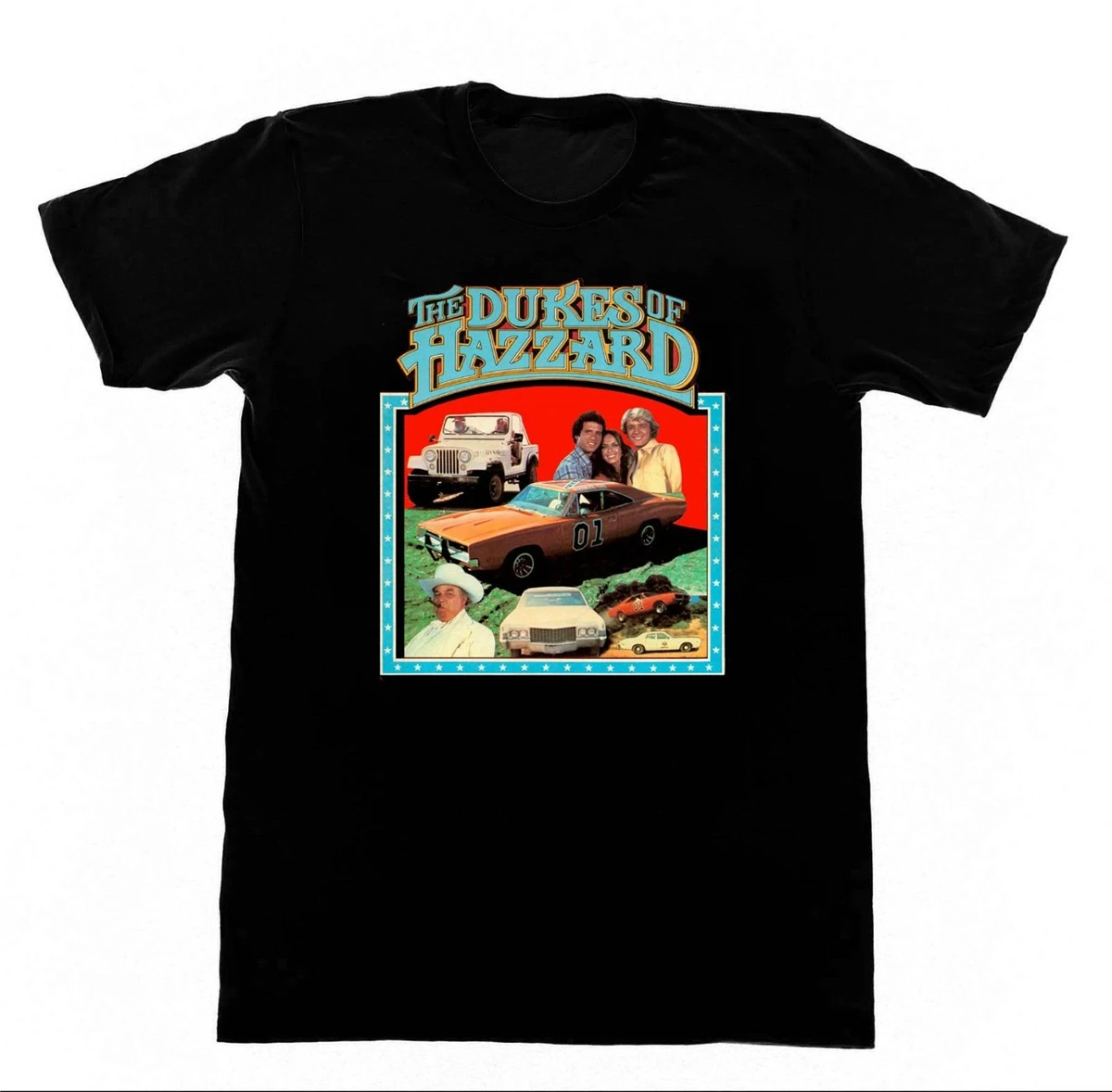 Dukes of Hazzard Collage T5 Футболка Harajuku модная повседневная футболка | Мужская одежда