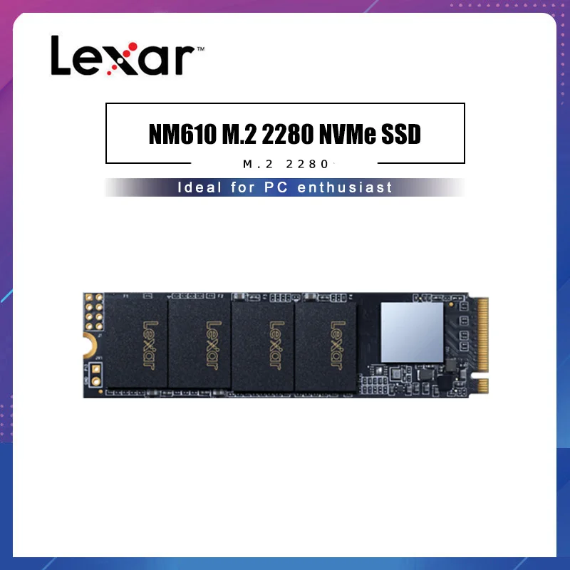Внутренний жесткий диск Lexar LNM610 3D NAND 250 ГБ 500 Гб ТБ M.2 NVMe pcie SSD для ноутбука рабочего