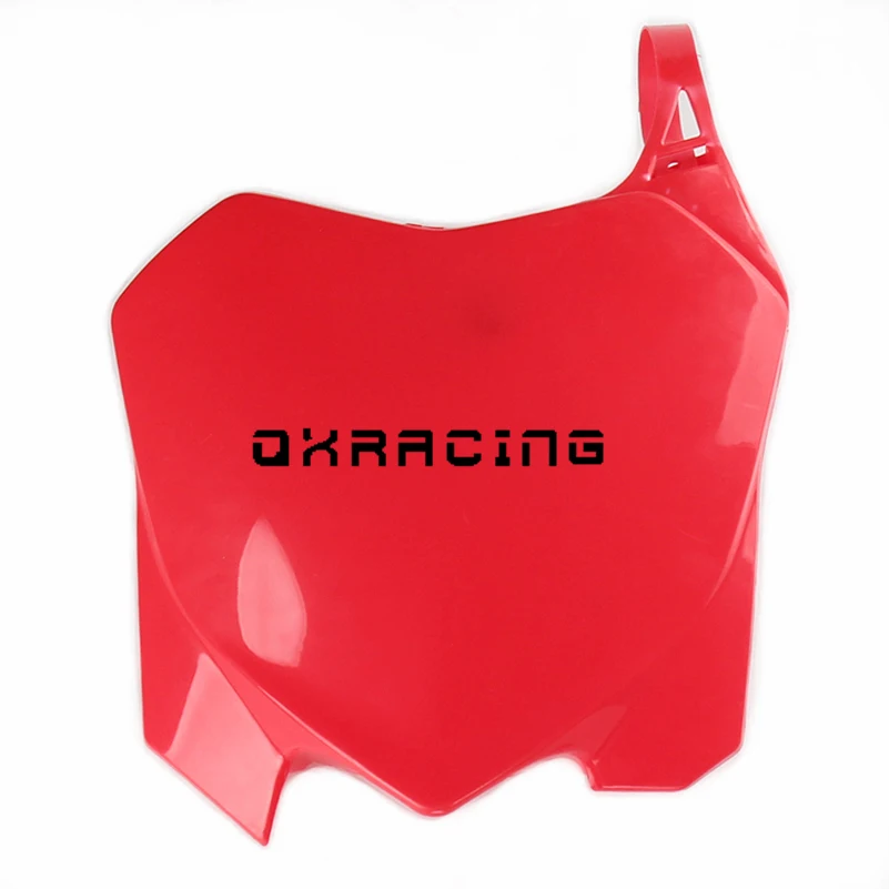 CRF 250 450 мотоциклетные передние номерные знаки именная пластина для CRF250R 10-13 CRF450R 09-12 внедорожных гонок мотокросс