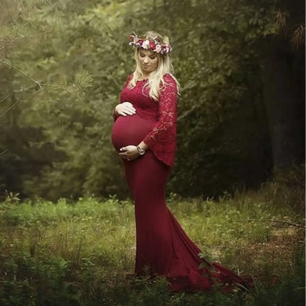 Женский реквизит для фотосъемки с открытыми плечами без рукавов для беременных, однотонное платье, платья для беременных, одежда для мамы