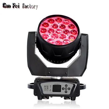 

19*15w Led RGBW Wash/Zoom Light 16 Channels DMX512 Moving Head Light Professional Stage Light & DJ/Party/Stage Lighting Effect