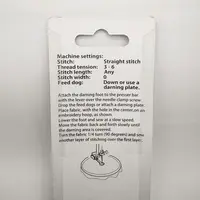 Buy Free Motion Embroidery/Darning Foot for Janome Sewing Machine Cat A - Model 200127000 Online - Image 2