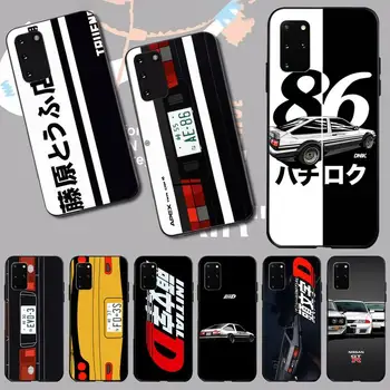 

HPCHCJHM Hot Japan Initial D anime Soft Silicone TPU Phone Cover for Samsung S20 plus Ultra S6 S7 edge S8 S9 plus S10 5G