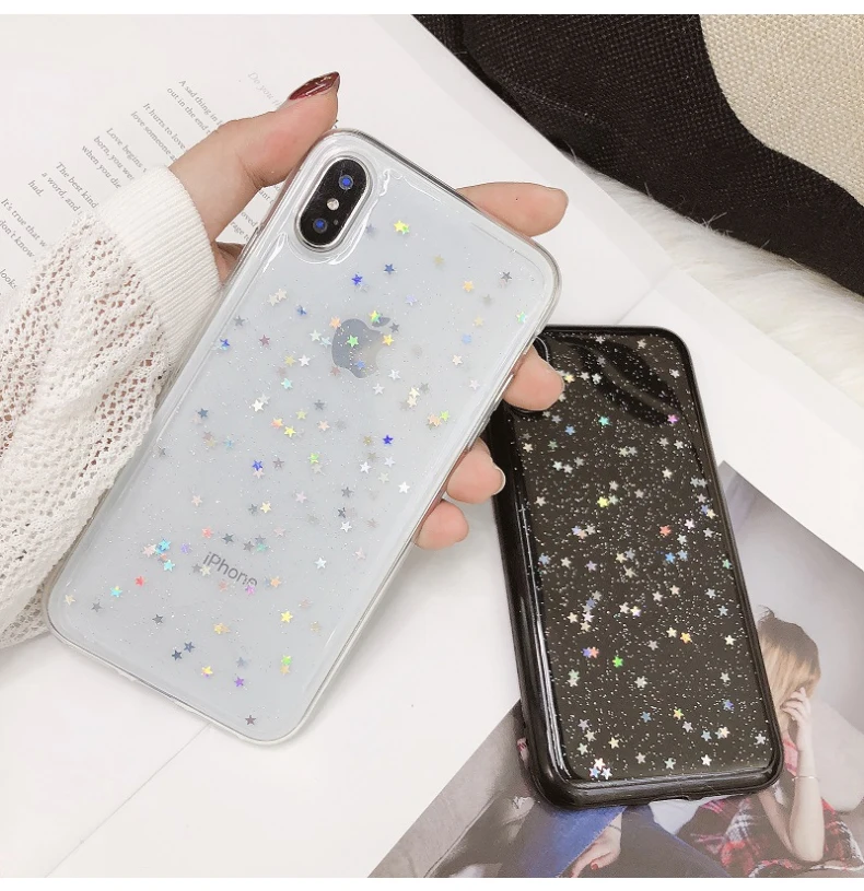 Роскошный прозрачный мягкий ТПУ чехол для iPhone 11 Pro Max 7 8 6 6s Plus 7Plus 8Plus X XS MAX XR Прозрачный чехол для телефона для 5 5S SE 6s Plus