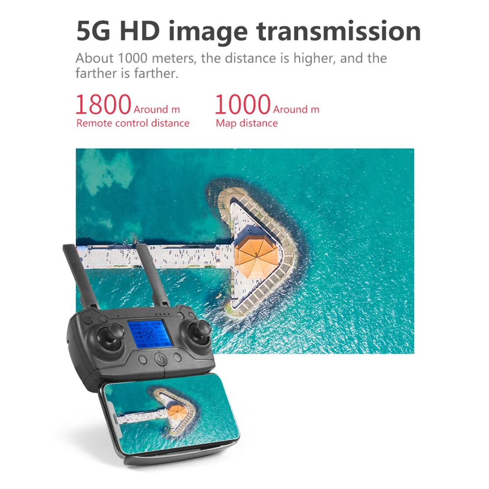 Дроны KY601G 4K Дрон gps портативный складной HD 5G wifi FPV позиционирование RC самолет Квадрокоптер дистанционное управление 20 мин Время полета
