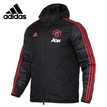 Адидас Neo MUFC WINT JK черные мужские беговые Jas Sport Kleding ветрозащитные толстовки удобные