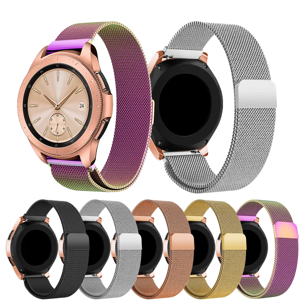 22 мм 20 для samsung gear sports S2/S3 Frontier классический ремень huami amazfit плечевой huawei GT2 Galaxy