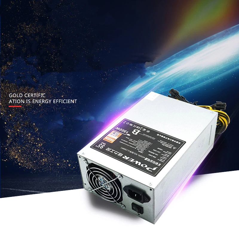 Блок питания для цепи силы пушки одиночный 12V S9K 10*6P 1500W источник питания LL1500FC
