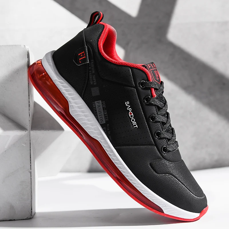 

VastWave Phylon Air Cushion Men's Casual Sneaker Shoes Microfiber Printing Shoes Man Leisure Light weight Men Running Sport Shoe