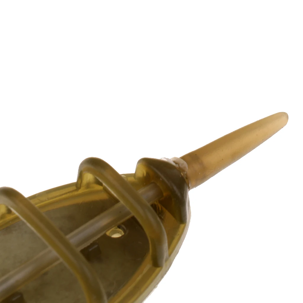 12Pcs Carp Fishing Feeder In-line Method Lures Basket Bait Trap Lead Sinker and 3 Piece Method Mould Fishing Accessories