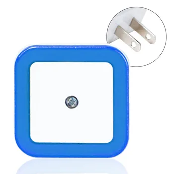 

LED Night Light AC 110V 220V Control Auto Sensor Light EU/US Plug 0.5W Wall Lamp for Baby Room Bedroom Dropshipping