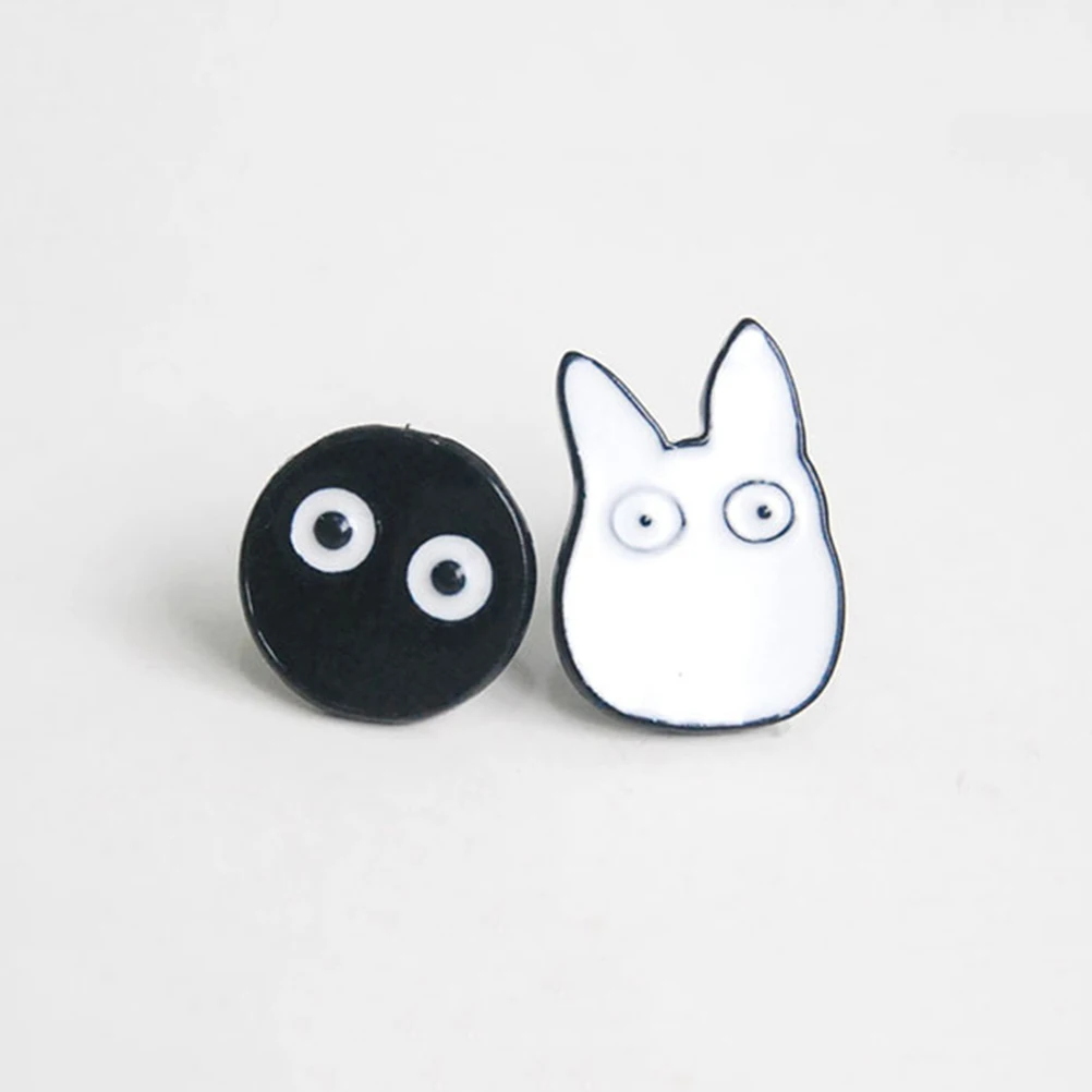 1Pair Women Fashion Cute Cartoon Jewelry Animal Totoro Ear Stud Piercing Earring | Украшения и аксессуары