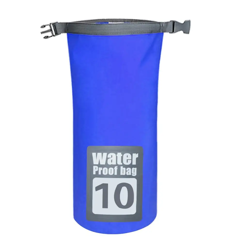  5/10/15/20/30L Swimming Bags Waterproof Dry Bag Backpack Camping Kayak Roll Top Sack Shoulder Pack for Boating Surfing 