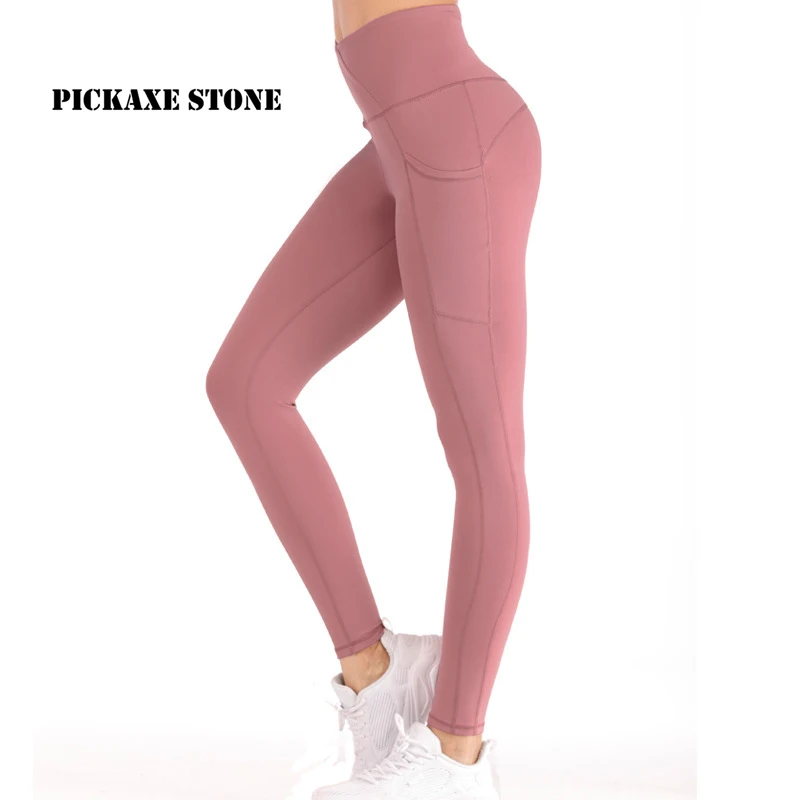 

PS NEW High Waist Running Tights Push Up Running Sport Leggings Gym Quick Dry Seamless compression pants Fitness Training Pants