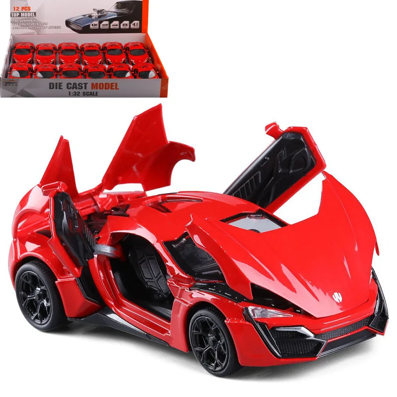 

Jianyuan 1: 32 Sports Car Dubai Sports Car Warrior Alloy Car Model CHILDREN'S Toy 32123 Non-Packaging