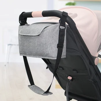 

Portable Baby Stroller Bag Mummy Organizer Bag Nappy Diaper Bags Carriage Buggy Pram Cart Outdoor Basket Stroller Accessories
