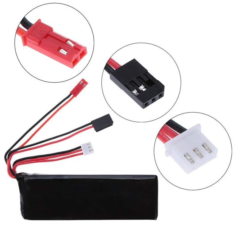 Горячая 7,4 V 2000mAh LiPo батарея для Walkera DEVO 7E передатчик